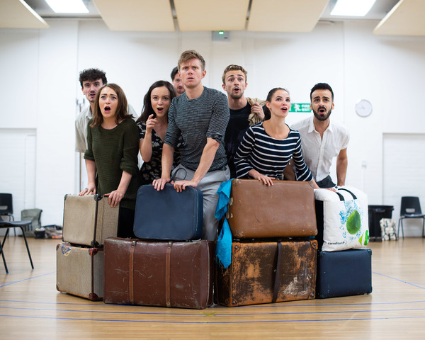 Photo Flash: Inside Rehearsal For the World Premiere of West End Musical BROKEN WINGS 