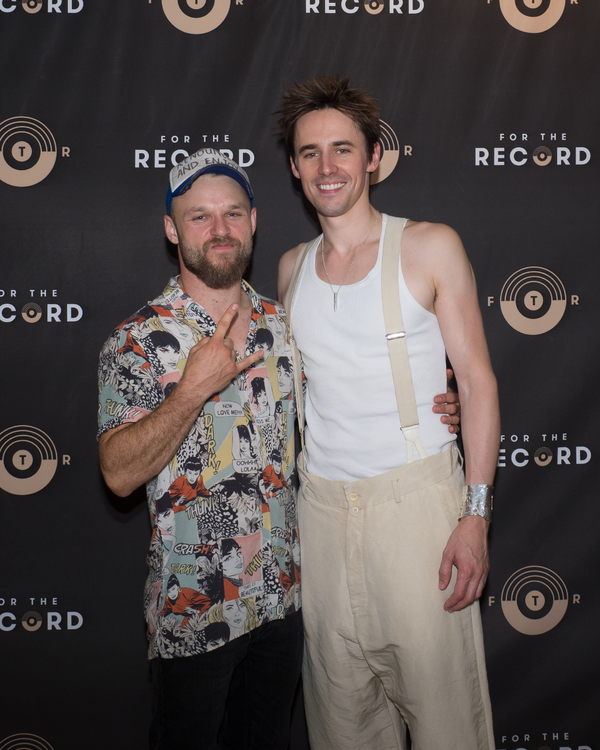James Byous and Reeve Carney Photo