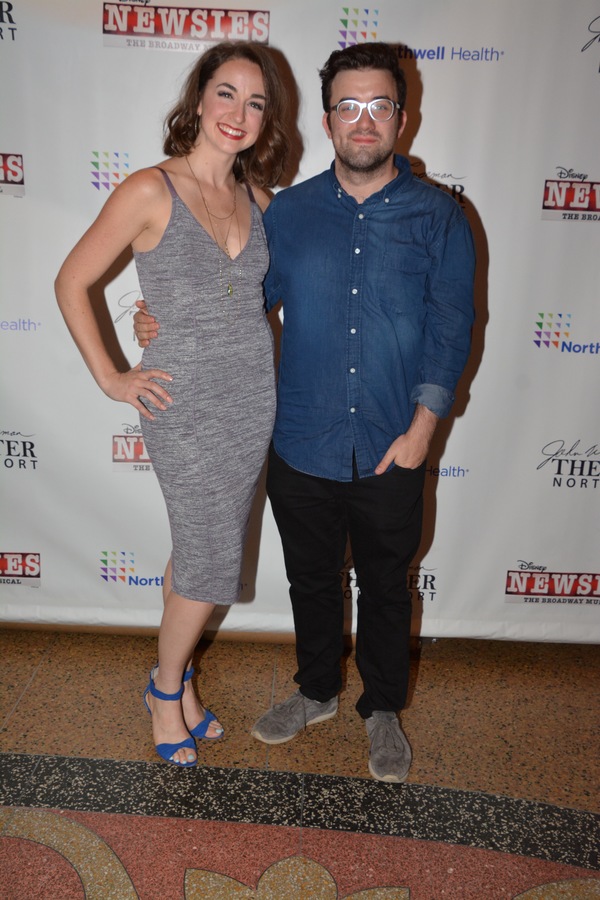 Photo Coverage: The Cast of NEWSIES at The John W. Engeman Theater Northport Celebrates Opening Night 