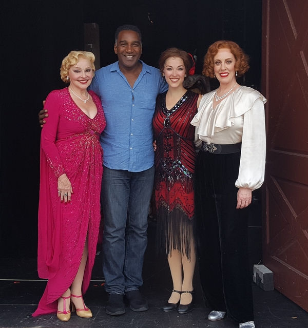 Photo Flash: Norm Lewis Pays A Visit to 42ND STREET at Bucks County Playhouse Image