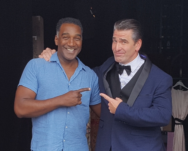Photo Flash: Norm Lewis Pays A Visit to 42ND STREET at Bucks County Playhouse Image