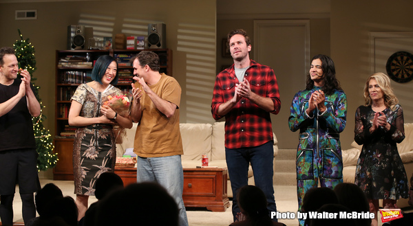 Photo Coverage: The Cast of STRAIGHT WHITE MEN Takes Their Opening Night Bows Image