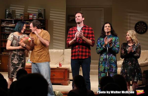 Photo Coverage: The Cast of STRAIGHT WHITE MEN Takes Their Opening Night Bows Image