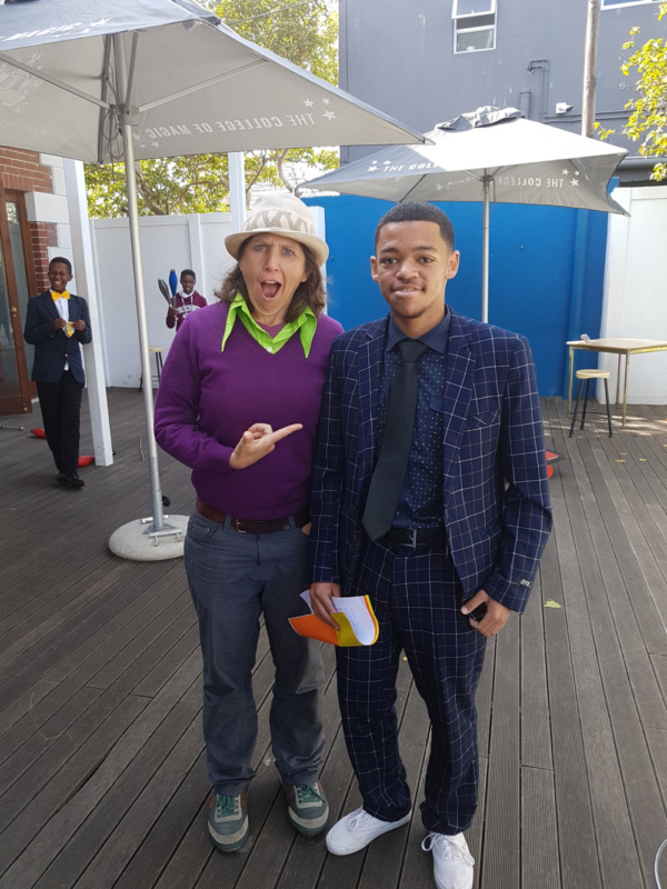 Photo Flash: Jive Cape Town Funny Festival International Performers Educate And Entertain College Of Magic's Young Magicians  Image