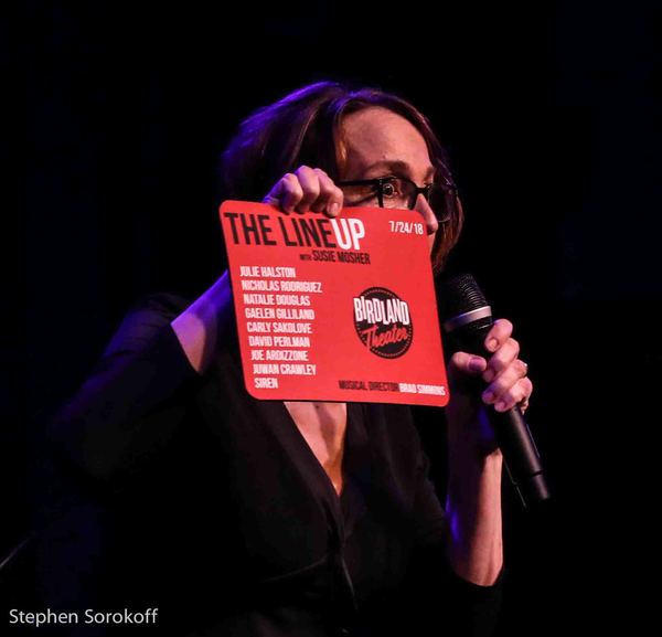 Photo Coverage: Susie Mosher Debuts THE LINEUP at the New Birdland Theater  Image