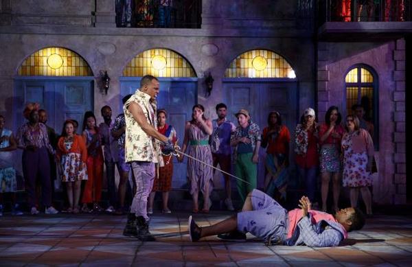 Photo Flash: First Look at Nikki M. James, Shuler Hensley & More in Public Works' TWELFTH NIGHT in the Park! Image