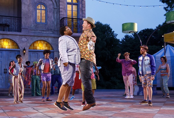 Photo Flash: First Look at Nikki M. James, Shuler Hensley & More in Public Works' TWELFTH NIGHT in the Park! Image