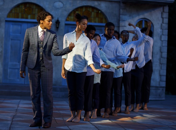 Photo Flash: First Look at Nikki M. James, Shuler Hensley & More in Public Works' TWELFTH NIGHT in the Park! Image