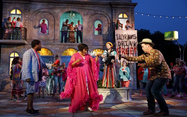 Photo Flash: First Look at Nikki M. James, Shuler Hensley & More in Public Works' TWELFTH NIGHT in the Park! Image