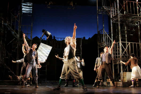 Photo Flash: First Look at NC Theatre's NEWSIES Starring Jason Gotay Image