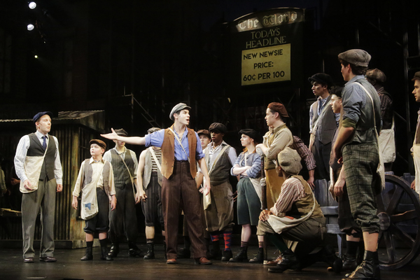 Photo Flash: First Look at NC Theatre's NEWSIES Starring Jason Gotay Image