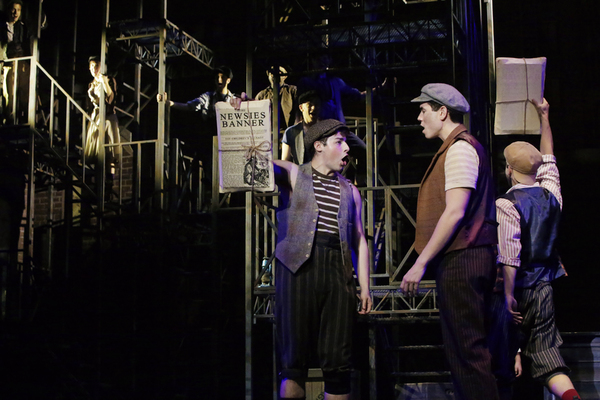 Photo Flash: First Look at NC Theatre's NEWSIES Starring Jason Gotay Image