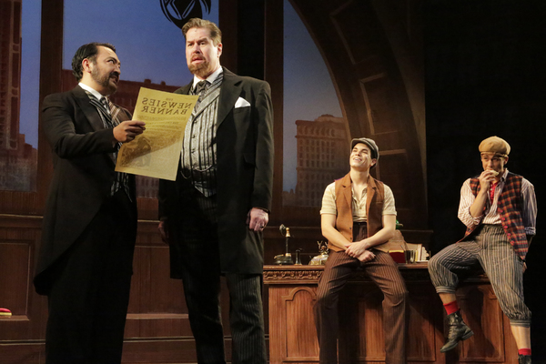 Photo Flash: First Look at NC Theatre's NEWSIES Starring Jason Gotay Image