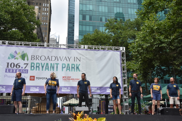 Photo Coverage: THE BAND'S VISIT, COME FROM AWAY, KINKY BOOTS and More Take the Stage at Broadway in Bryant Park  Image