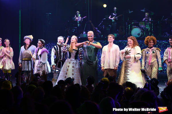 Photo Coverage: The Cast of HEAD OVER HEELS Takes Their Opening Night Bows Image