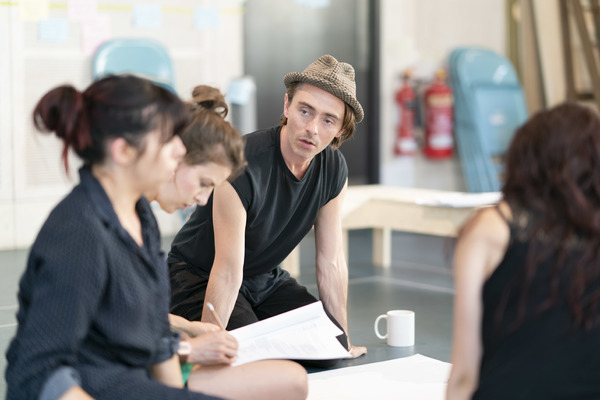 Photo Flash: In Rehearsal with the Donmar's ARISTOCRATS 