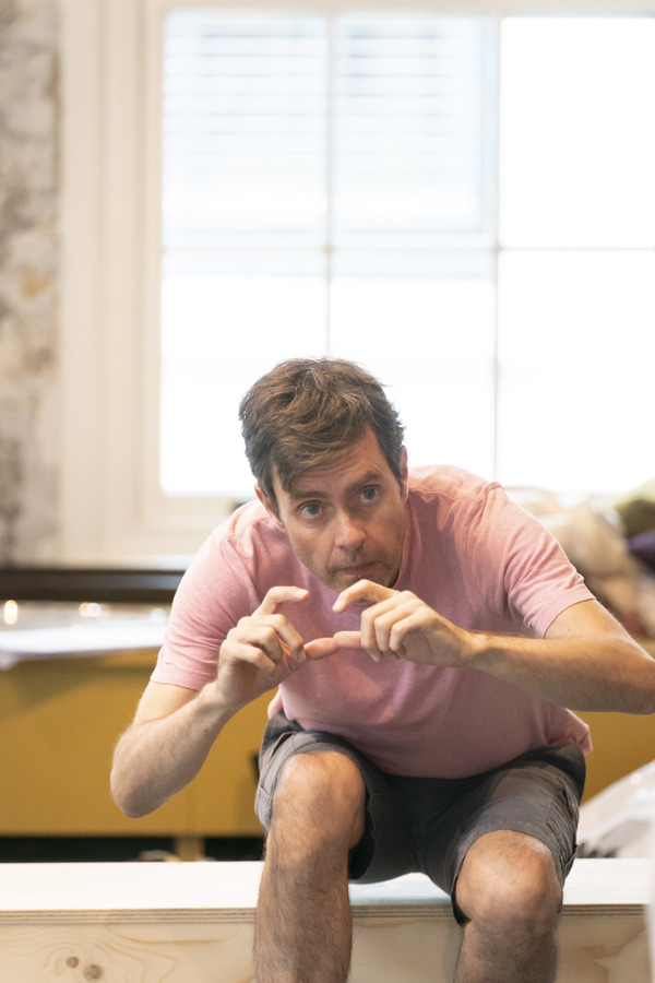 Photo Flash: In Rehearsal with the Donmar's ARISTOCRATS 