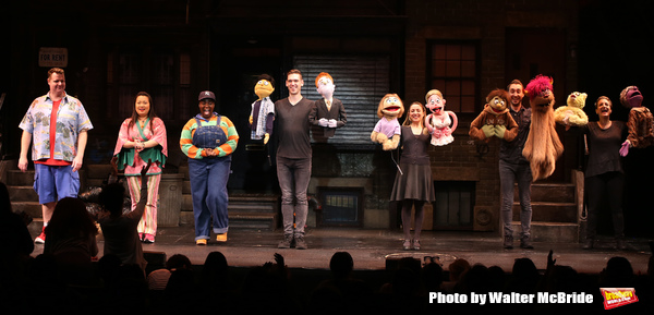 Exclusive Photo Coverage: Stephanie D'Abruzzo, Rick Lyon, Jennifer Barnhart and John Tartaglia Join the Cast of AVENUE Q Image