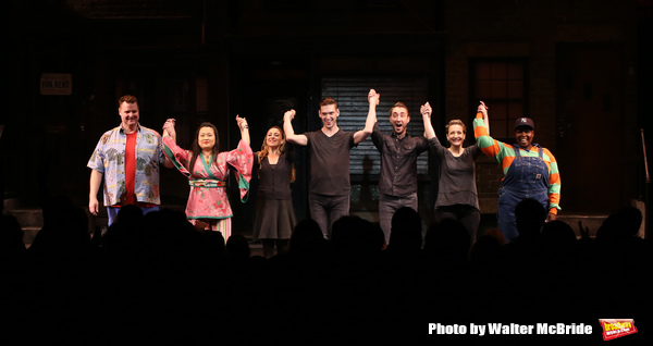 Exclusive Photo Coverage: Stephanie D'Abruzzo, Rick Lyon, Jennifer Barnhart and John Tartaglia Join the Cast of AVENUE Q Image