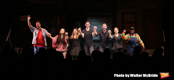 Exclusive Photo Coverage: Stephanie D'Abruzzo, Rick Lyon, Jennifer Barnhart and John Tartaglia Join the Cast of AVENUE Q Image