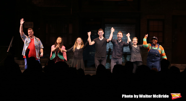 Exclusive Photo Coverage: Stephanie D'Abruzzo, Rick Lyon, Jennifer Barnhart and John Tartaglia Join the Cast of AVENUE Q Image