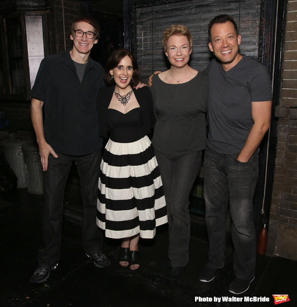 Exclusive Photo Coverage: Stephanie D'Abruzzo, Rick Lyon, Jennifer Barnhart and John Tartaglia Join the Cast of AVENUE Q Image