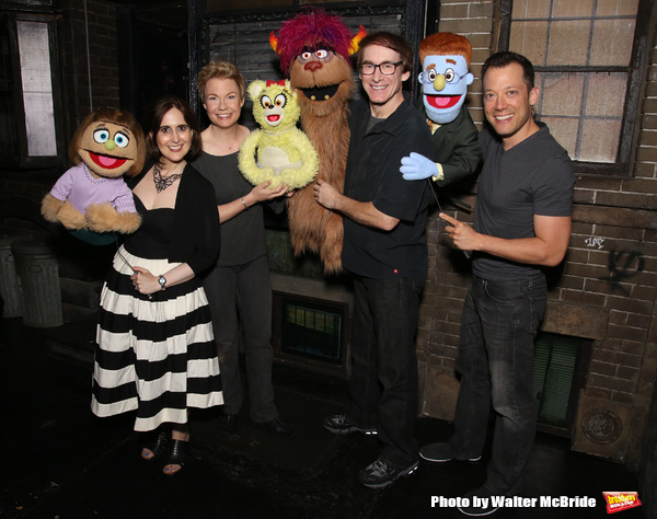 Exclusive Photo Coverage: Stephanie D'Abruzzo, Rick Lyon, Jennifer Barnhart and John Tartaglia Join the Cast of AVENUE Q Image