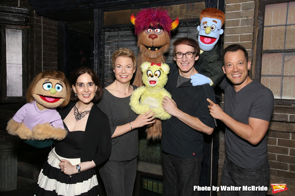 Exclusive Photo Coverage: Stephanie D'Abruzzo, Rick Lyon, Jennifer Barnhart and John Tartaglia Join the Cast of AVENUE Q Image