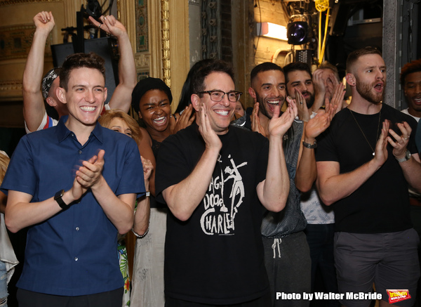 Michael Mayer with cast  Photo