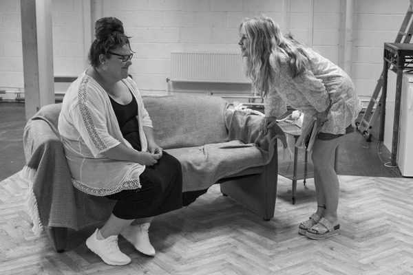 Photo Flash: Inside Rehearsal For THE RISE AND FALL OF LITTLE VOICE at Park Theatre 