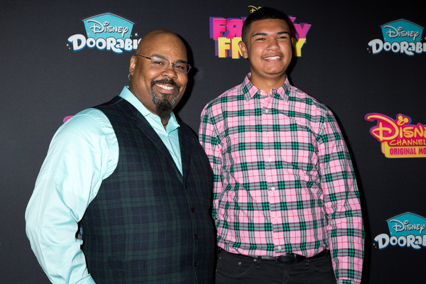 James Monroe Iglehart and his nephew Photo