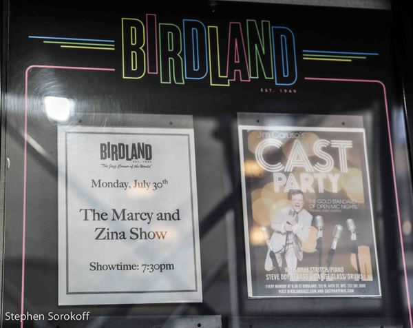 Photo Coverage: Broadway at Birdland Presents The Marcy & Zina Show Image