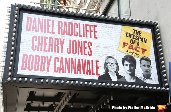 Up on the Marquee: THE LIFESPAN OF A FACT Image