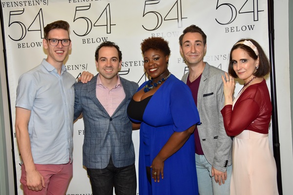 Ben Durocher, Rob McClure, Danielle K. Thomas, Jason Jacoby and  Stephanie D'Abruzzo Photo