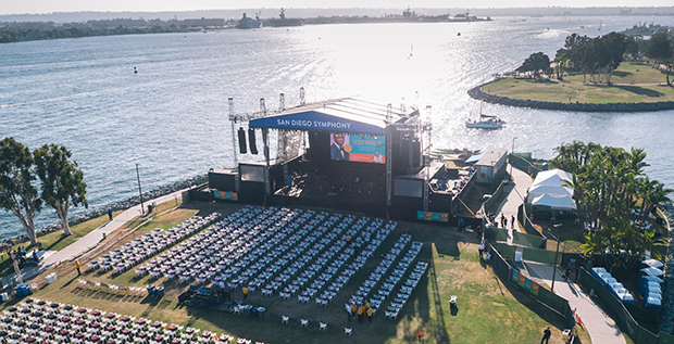 Review: GODFATHERS OF LATIN JAZZ at San Diego Symphony Bayside Amphitheater Image