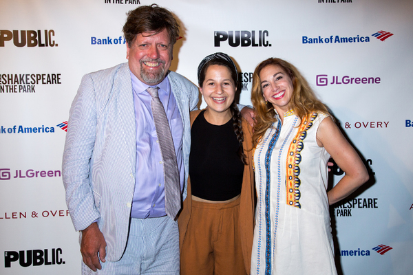 Oskar Eustis, Shaina Taub, Lorin Latarro Photo