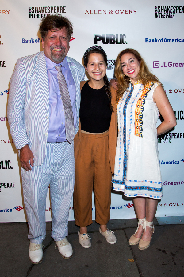 Oskar Eustis, Shaina Taub, Lorin Latarro Photo