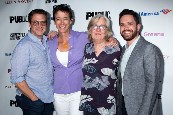 Raul Esparza, Rachel Hauck, Lisa Peterson, Adam Gwon Photo