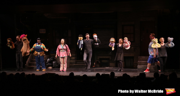 Photo Coverage: The Cast of AVENUE Q Takes Their Bows at the 15th Anniversary Performance Image