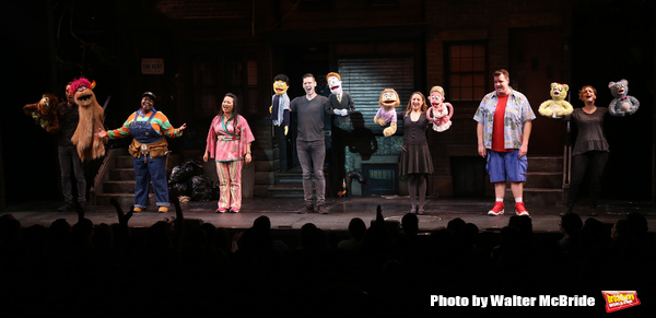 Photo Coverage: The Cast of AVENUE Q Takes Their Bows at the 15th Anniversary Performance Image