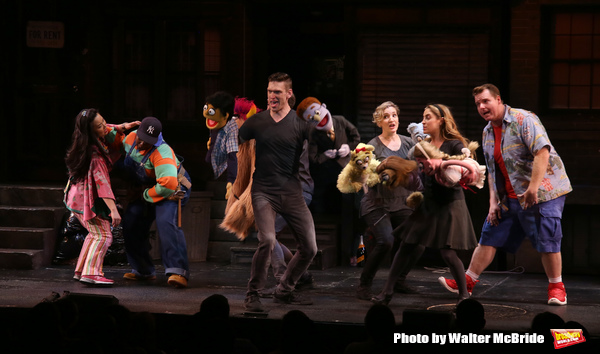 Photo Coverage: The Cast of AVENUE Q Takes Their Bows at the 15th Anniversary Performance Image