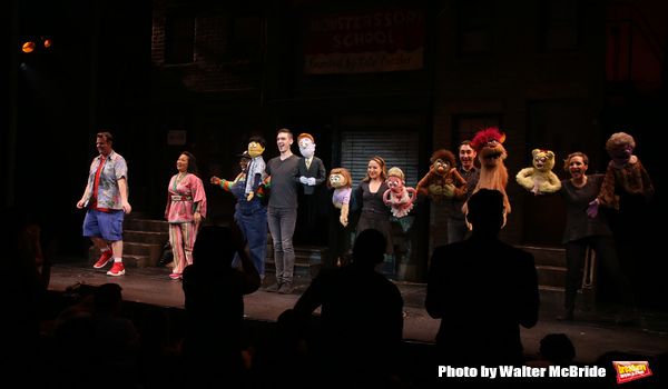 Photo Coverage: The Cast of AVENUE Q Takes Their Bows at the 15th Anniversary Performance Image