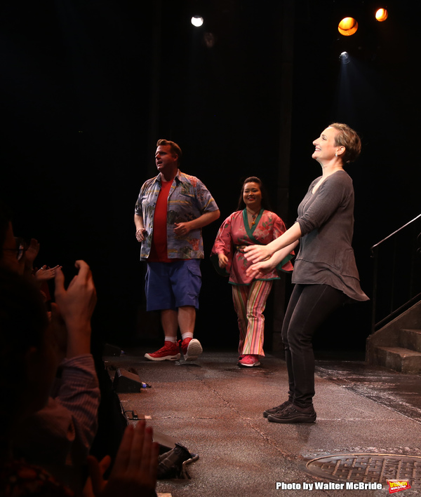Photo Coverage: The Cast of AVENUE Q Takes Their Bows at the 15th Anniversary Performance Image