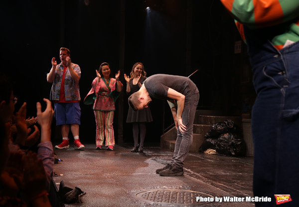 Photo Coverage: The Cast of AVENUE Q Takes Their Bows at the 15th Anniversary Performance Image