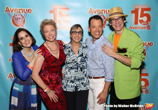 Photo Coverage: AVENUE Q Celebrates 15th Anniversary With Cake Before The Show Image