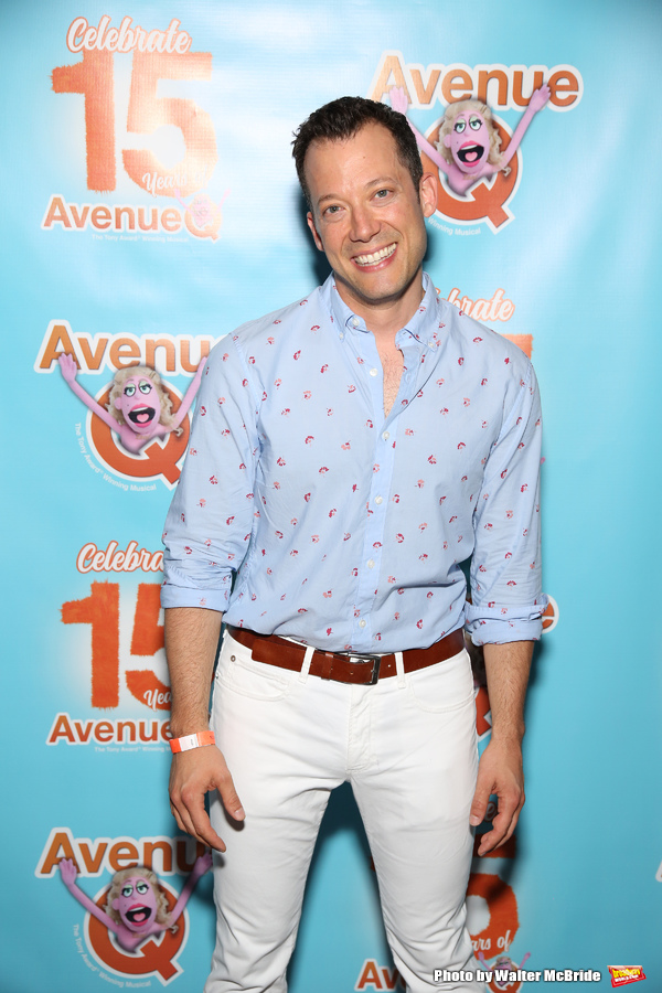 Photo Coverage: AVENUE Q Celebrates 15th Anniversary With Cake Before The Show Image