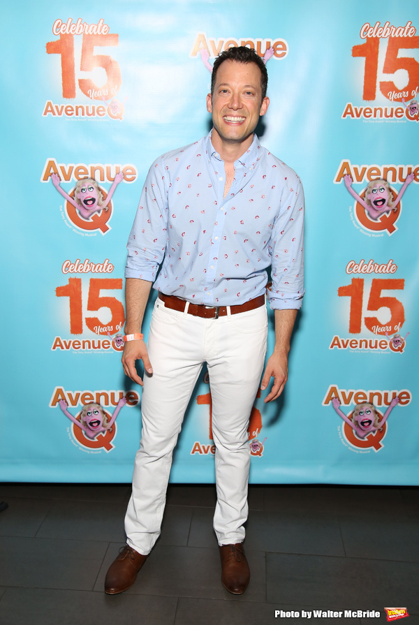 Photo Coverage: AVENUE Q Celebrates 15th Anniversary With Cake Before The Show Image