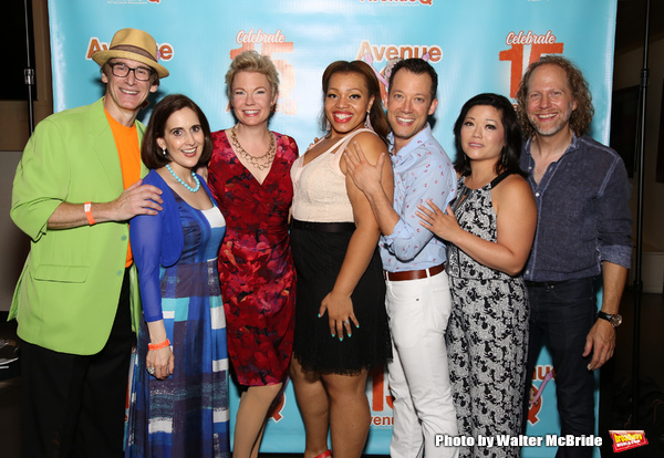 Photo Coverage: AVENUE Q Celebrates 15th Anniversary With Cake Before The Show Image