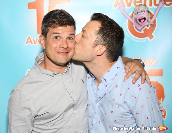 Photo Coverage: AVENUE Q Celebrates 15th Anniversary With Cake Before The Show Image