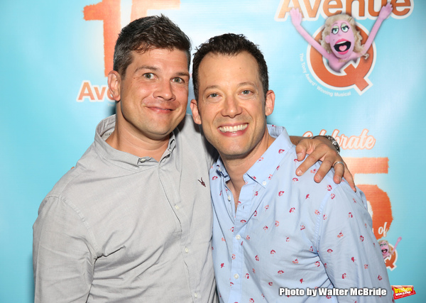 Photo Coverage: AVENUE Q Celebrates 15th Anniversary With Cake Before The Show Image